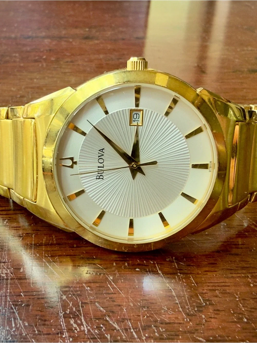 Bulova 98B134 Gold-Tone Men’s Watch